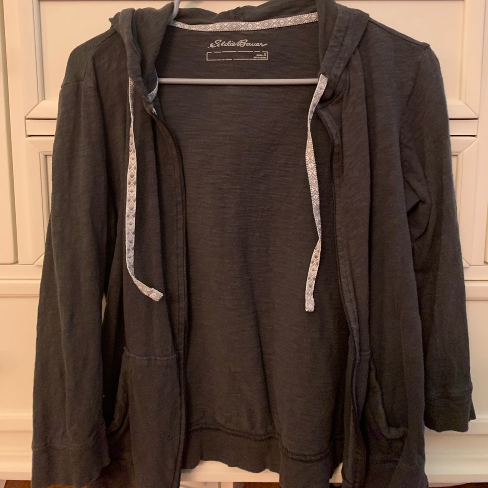 Black zip up